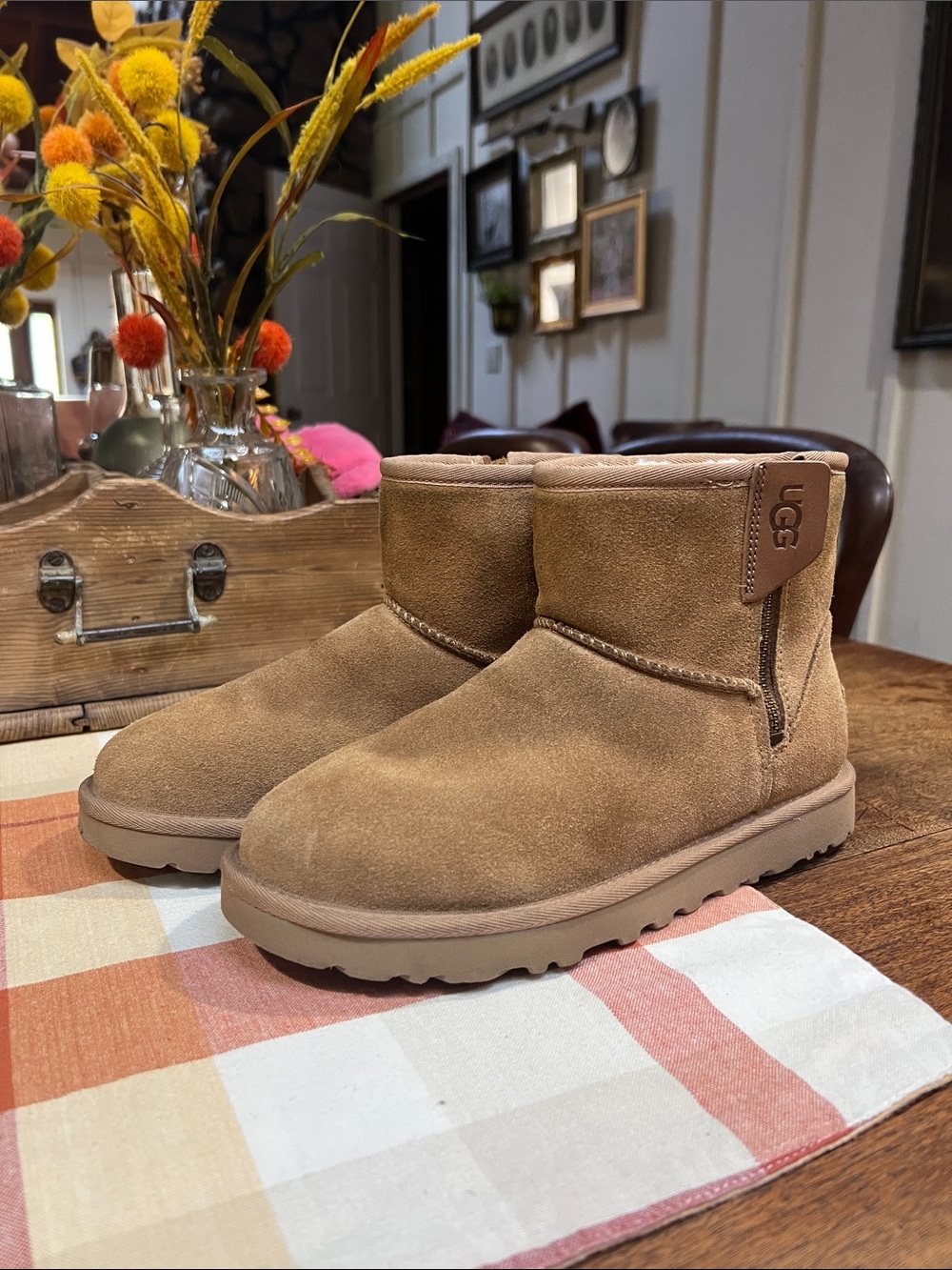 UGG Classic Bailey Zip Mini Boots